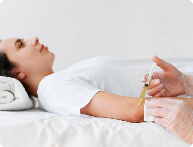 Infusionstherapie bei Golden Aesthetic Wien.